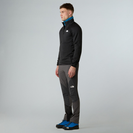 Polar męski The North Face METEORA 1/4 ZIP FLEECE czarny NF0A8E1MJK3