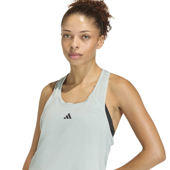 Tank top treningowy damski adidas TRAIN ESSENTIALS niebieski KC0339