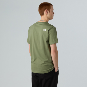 Koszulka męska The North Face S/S EASY zielona NF0A8A6CBO9