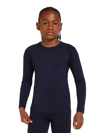 Longsleeve termiczny dziecięcy Icebreaker 200 OASIS granatowy IB104501401