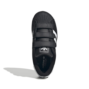 Buty sportowe dziecięce adidas SUPERSTAR II czarne JI3989