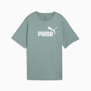 Koszulka męska Puma ESS NO. 1 LOGO RELAXED zielona 68497030