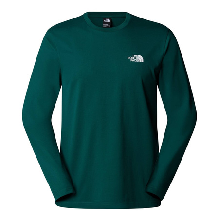 Longsleeve męski The North Face SIMPLE DOME zielony NF0A87QN6GI