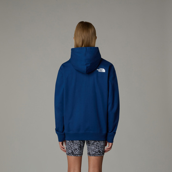 Bluza z kapturem dziewczęca The North Face LIGHT niebieska NF0A89HGD1R