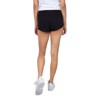 Spodenki damskie Alpha Industries BASIC czarne 116054-03