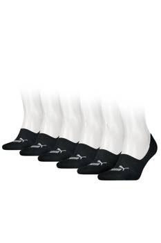Skarpety unisex Puma ELEMENTS FOOTIES 6-PACK czarne 90798301