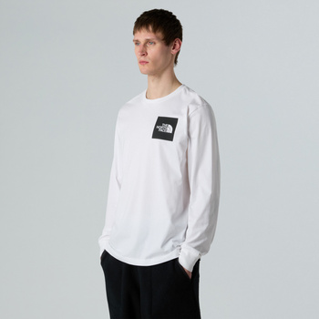 Longsleeve męski The North Face L/S FINE biały NF0A8A6PFN4