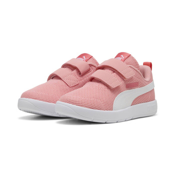 Buty sportowe dziewczęce Puma COURTFLEX V3 MESH PS różowe 39808507