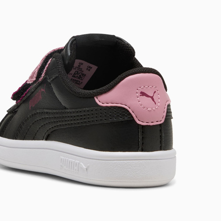 Buty sportowe dziecięce Puma SMASH 3.0 L GLITTER VELCRO V INF czarne 39561007