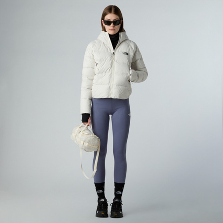 Kurtka puchowa z kapturem damska The North Face HYALITE DOWN beżowa NF0A8E75QLI