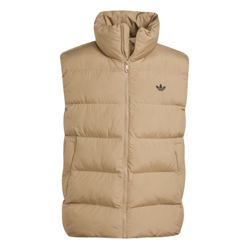 Bezrękawnik puchowy męski adidas COMMERCIAL beżowy JX4124