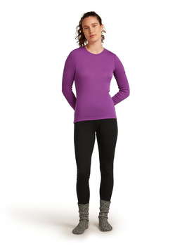 Longsleeve termiczny damski Icebreaker 175 EVERYDAY fioletowy IB1044710A3