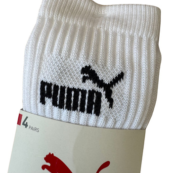Skarpety unisex Puma CREW 4-PACK białe 94717101