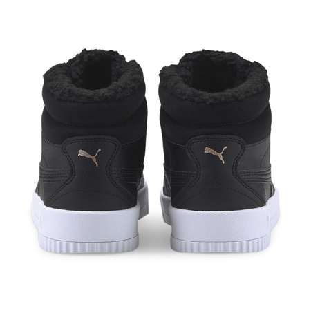 Buty zimowe dziecięce Puma CARINA MID FUR czarne 30968301