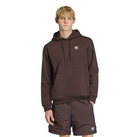 Bluza z kapturem męska adidas ESSENTIALS brązowa KE1139