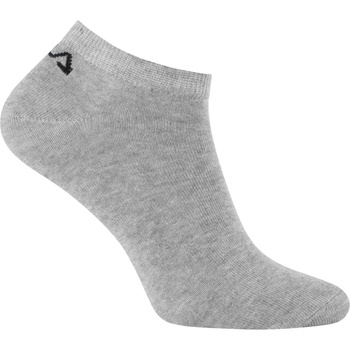 Skarpety unisex Fila INVISBLE PLAIN 3-PACK szare F9100-400