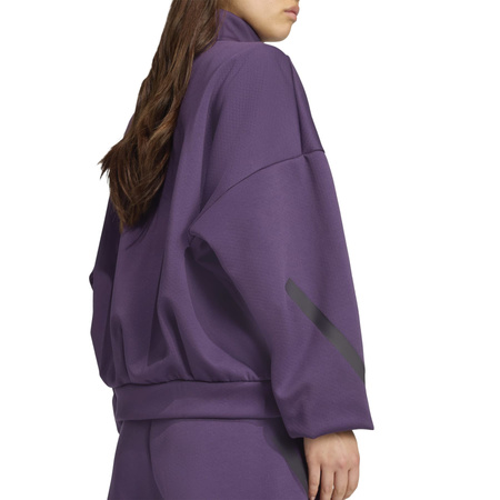 Bluza damska adidas Z.N.E. fioletowa JW7780