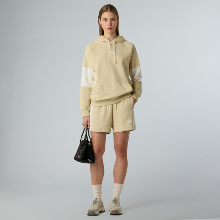Bluza z kapturem damska The North Face TERRY RELAXED beżowa NF0A8C2D3X4