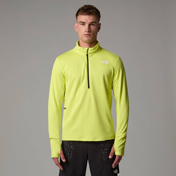 Longsleeve do biegania męski The North Face WINTER WARM PRO żółty NF0A88YB1JO
