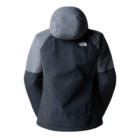 Kurtka z kapturem damska The North Face DIABLO DYNAMIC ZIP-IN szara NF0A87GPSOU