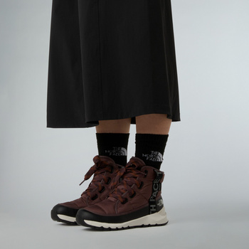 Buty zimowe damskie The North Face THERMOBALL LUXE fioletowe NF0A817WC9R