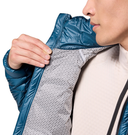 Kurtka puchowa męska Columbia ARCTIC CREST niebieska 2088784429