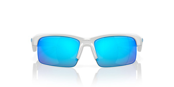 Okulary przeciwsłoneczne dziecięce Oakley CAPACITOR białe OJ9013-02