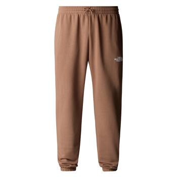 Spodnie dresowe męskie The North Face SIMPLE DOME LIGHT REGULAR TAPERED brązowe NF0A8C416IH