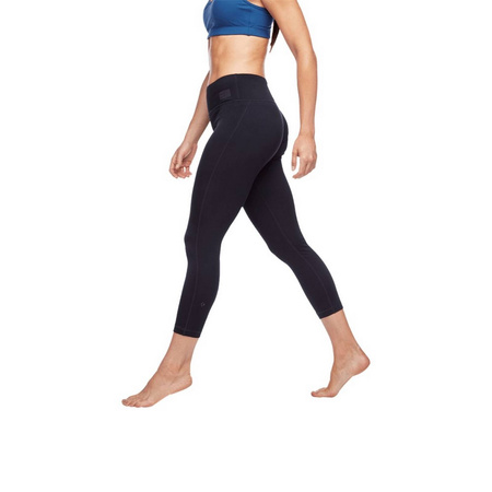 Legginsy treningowe damskie Black Diamond RISE 7/8 czarne AP7510020002