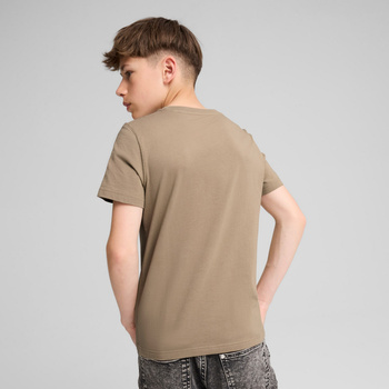 Koszulka chłopięca Puma SQUAD BIG GRAPHIC beżowa 68277267