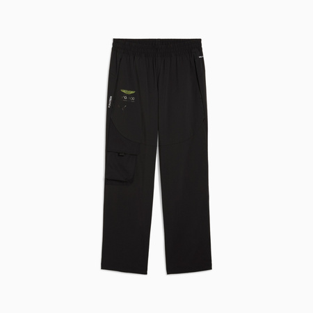 Spodnie dresowe męskie Puma AMF1 LIFESTYLE PUMATECH czarne 63444501