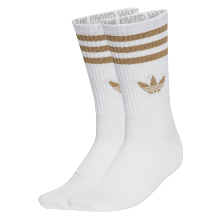 Skarpety unisex adidas 3-STRIPES 3-PACK białe JV7407