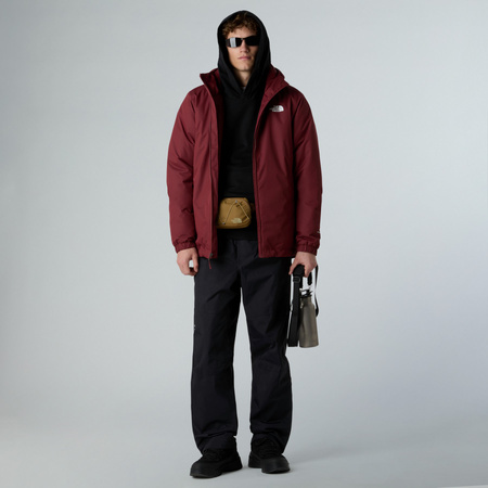 Kurtka wodoodporna męska The North Face QUEST INSULATED bordowa NF00C30225Q