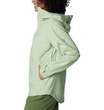Kurtka z kapturem damska Columbia AMPLI-DRY II SHELL zielona 2071421349