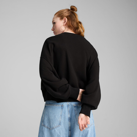 Bluza damska Puma WARDROBE ESS OVER-OVERSIZED TR czarna 62974801