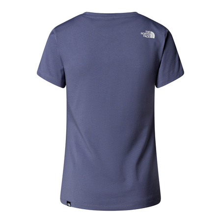 Koszulka damska The North Face SIMPLE DOME fioletowa NF0A87NHBTR