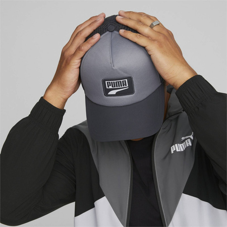 Czapka z daszkiem unisex Puma TRUCKER czarna 02403301