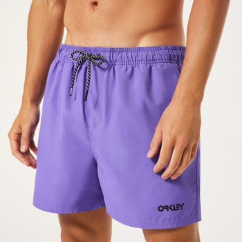 Kąpielówki męskie Oakley BEACH VOLLEY 16 fioletowe FOA404310-8AN