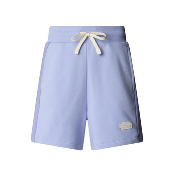 Spodenki damskie The North Face TERRY RELAXED fioletowe NF0A8C270VI