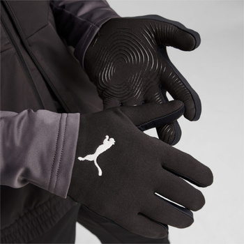 Rękawiczki treningowe męskie Puma INDIVIDUAL WINTERIZED PLAYER czarne 04187301