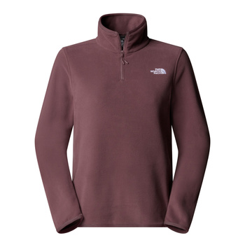 Polar damski The North Face GLACIER FLEECE 1/4 ZIP fioletowy NF0A8D2JBQ7