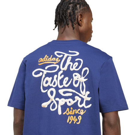Koszulka męska adidas SAUCE niebieska JM6465