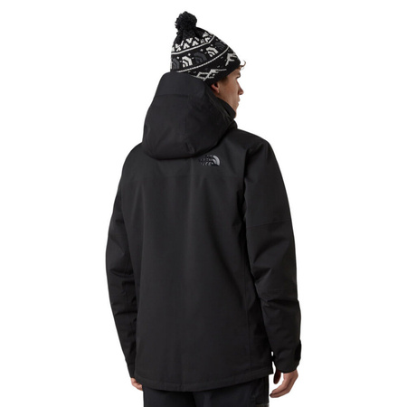 Kurtka narciarska męska The North Face CHAKAL czarna NF0A87Y6KX7