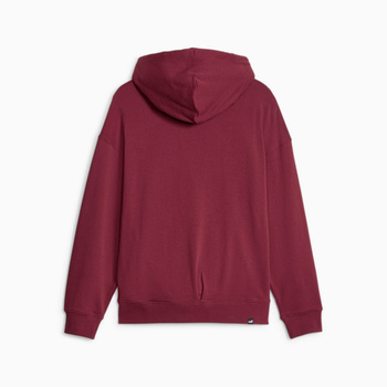 Bluza z kapturem damska Puma HER TR bordowa 67657322