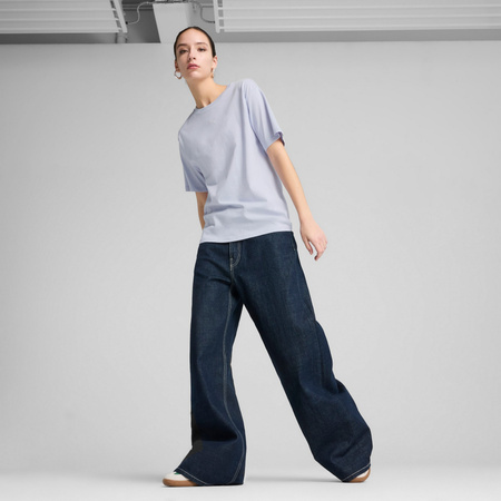 Koszulka damska Puma ESS RELAXED niebieska 68497147