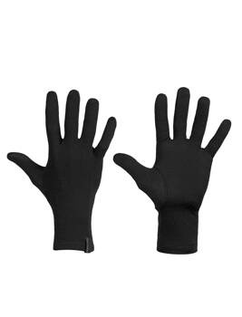 Rękawiczki zimowe unisex Icebreaker 200 OASIS LINERS czarne IBIBM207001