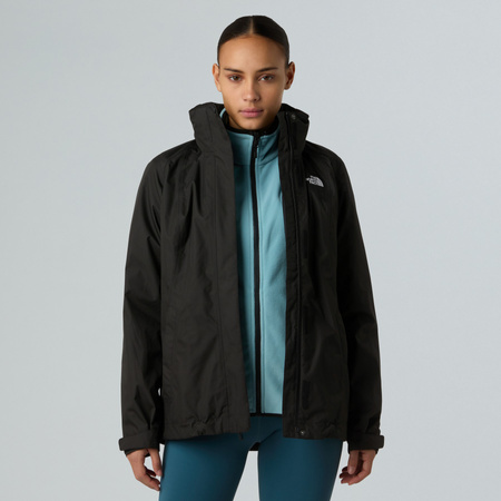 Kurtka z kapturem damska The North Face EVOLVE II TRICLIMATE czarna NF0A8E02JK3