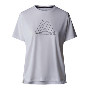 Koszulka trekkingowa damska The North Face MOUNTAIN ATHLETICS FLEX biała NF0A8944FN4