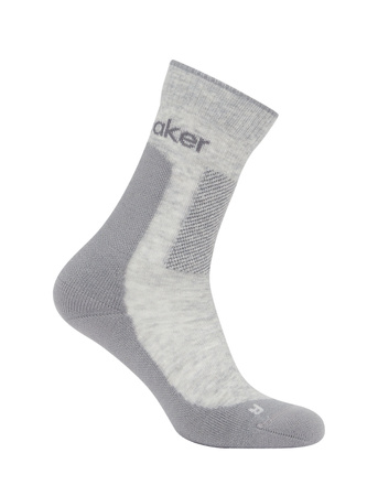 Skarpety trekkingowe damskie Icebreaker HIKE+ MEDIUM CREW szare IB0A578I0HN