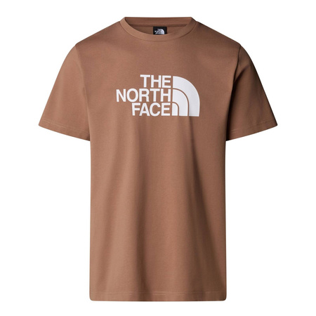 Koszulka męska The North Face S/S EASY brązowa NF0A8A6C6E1